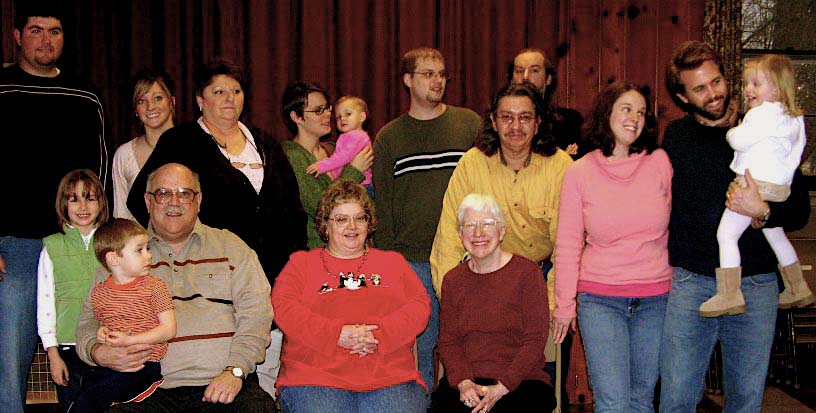 My family at Christmas.Susan Shie 2006.